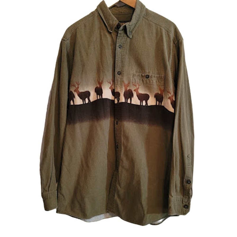 Woolrich- Animal flannel - Good used condition - Picture 2 of 9